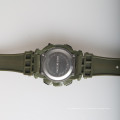 Army green digital picture watch men, relógio digital de promoção